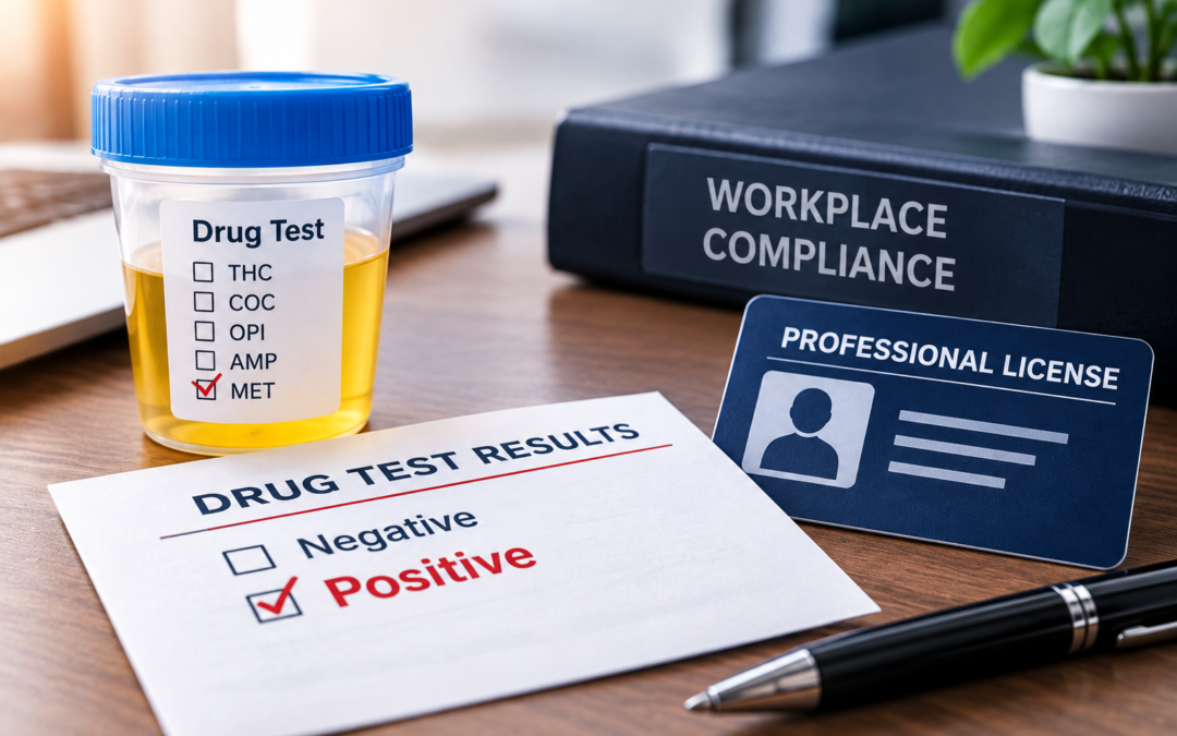 Positive Drug Test at Work: Protecting Your License Before It’s Too Late